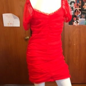 Pretty red little dress